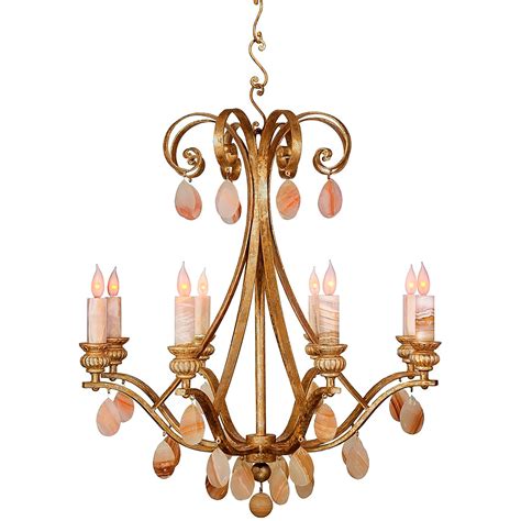 Elegante 8 Light Chandelier