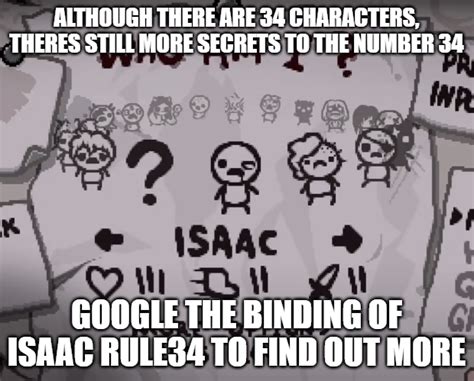 Rule 34 The Binding Of Isaac Know Your Meme