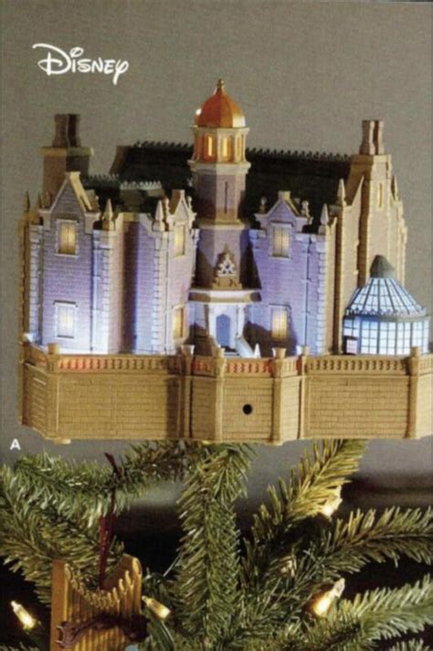 Haunted Mansion Tree Topper Disney In Hand Hallmark 2023 Musical