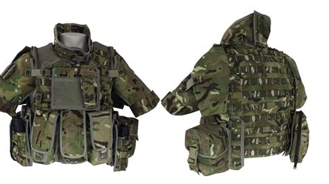 British Army Osprey Combat Body Armour Full System Mkiva Mtp Youtube