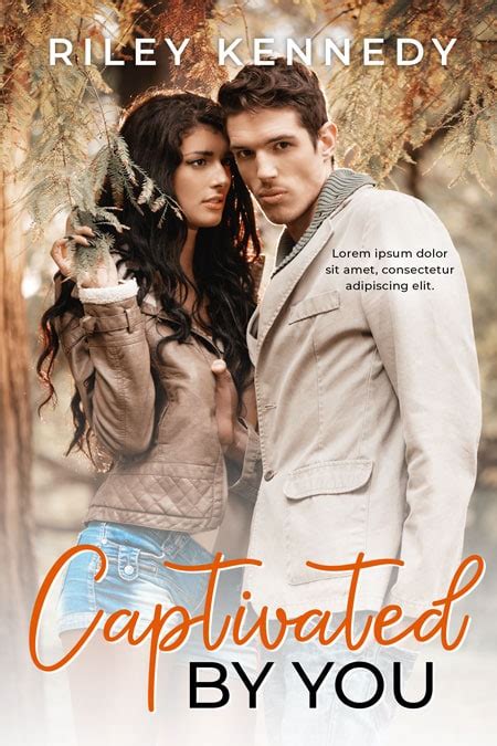 Captivated By You Contemporary Romance Premade Book Cover For Sale