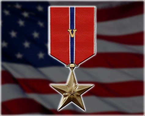Bronze Star Presented To Wright Patterson Master Sergeant American