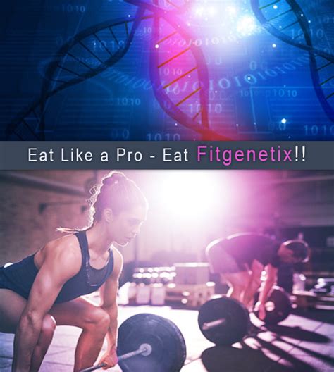 Eat Like A Pro Fitgenetix
