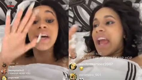 Cardi B Talks About Her And Nicki Minaj Beef Youtube