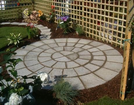 Chic steppingstone project idea 7. Small patio designs: Tips to make it look bigger | Kris ...