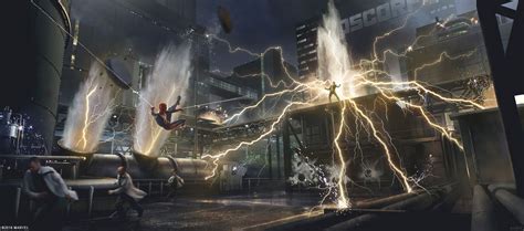 Marvels Spider Man Ps4 Concept Art By Dennis Chan Concept Art World