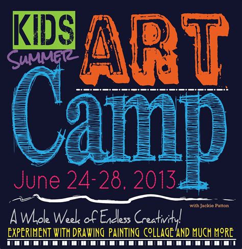 The Art Girl Jackie Kids Summer Art Camp 2013 Part 1