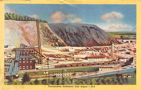 Coal Mining Pennsylvania Pa Postcards