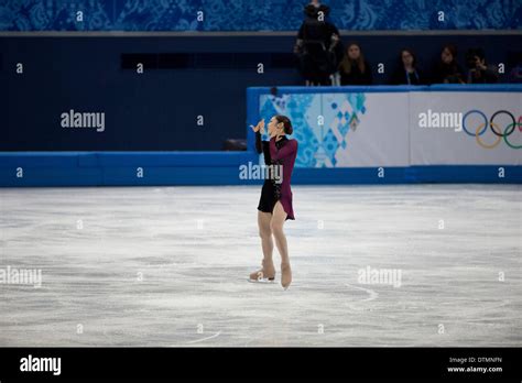 Sochi Russia 20th Feb 2014 Yuna Kim Of Korea Performs In The Ladies