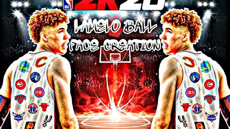 How To Make Lamelo Ball In Nba 2k20 Lamelo Ball Face Creation In