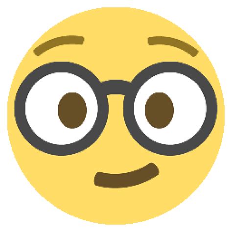 Emoticon Emoji Smiley Nerd Computer Icons Emoji Png Download 1400