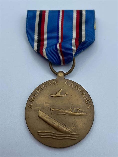 Ww2 United States Campaign Medal 1941 1945 American Campaign