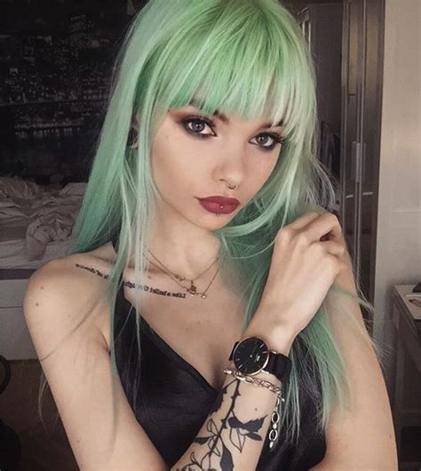 25 Green Hair Color Ideas You Have To See Pastel Hair