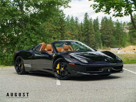 Pre Owned 2012 Ferrari 458 Italia Spider For Sale By August Motorcars