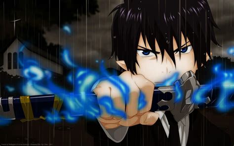 A collection of the top 51 anime blue wallpapers and backgrounds available for download for free. anime, Blue Exorcist, Okumura Rin, Anime boys HD Wallpapers / Desktop and Mobile Images & Photos