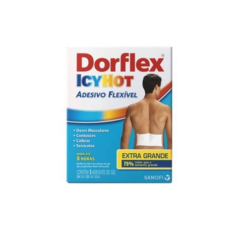 Dorflex Icy Hot Adesivos Ext Grandes C3 Panvel Farmácias