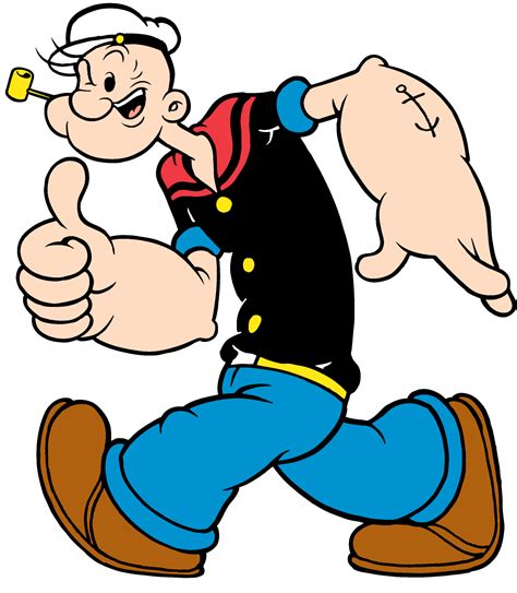 Popeye Face Png Clipart Best