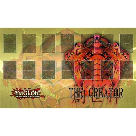 Custom Print Yugioh Trading Card Game Playmat The Creator Playmat