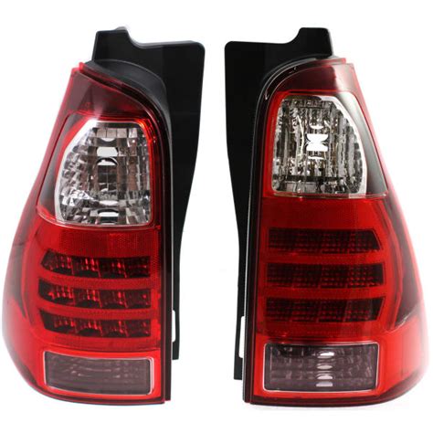 Replacement Driver And Passenger Side Tail Light Without Bulbs