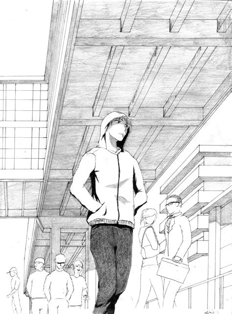 Manga Perspective Sketch By Drawer888 On Deviantart