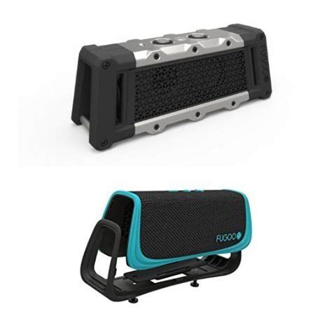 Fugoo Tough Portable Rugged Bluetooth Speaker With Sport Jacket Bundle