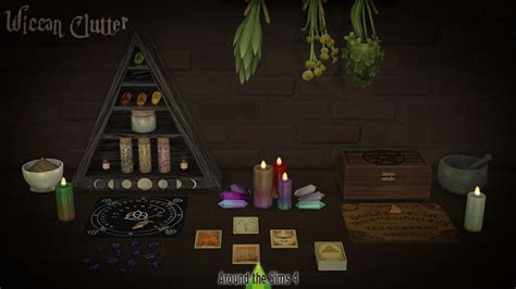 Around The Sims 4 Custom Content Download Wiccan Clutter