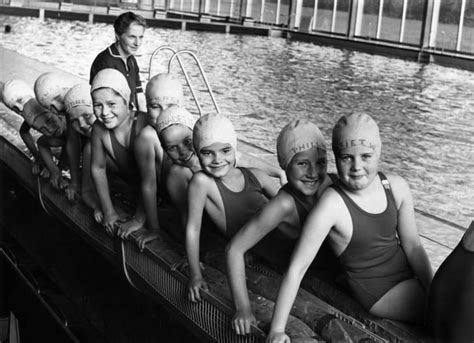 Vintage Photos Of People Learning To Swim Mental Floss