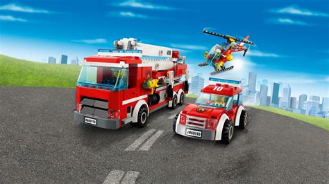 View Lego City Fire Station Background