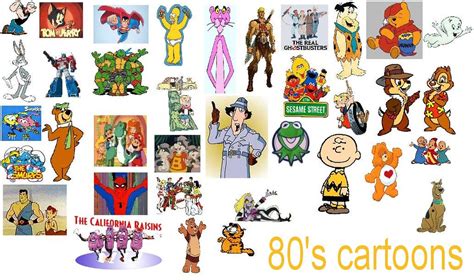 80s Cartoons A Bit Nostalgic I Made An 80s Cartoon Coll Flickr