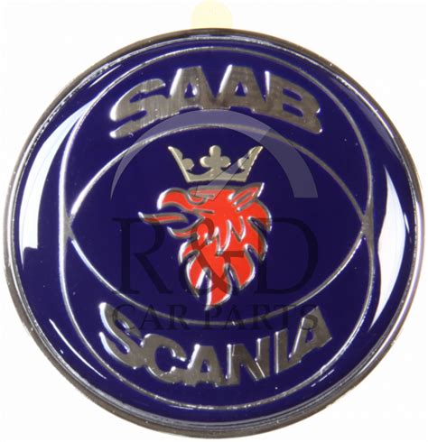 Emblem Bonnet Saab 900KL/9000/900ng/9-3v1, Saab-Scania, 4522884