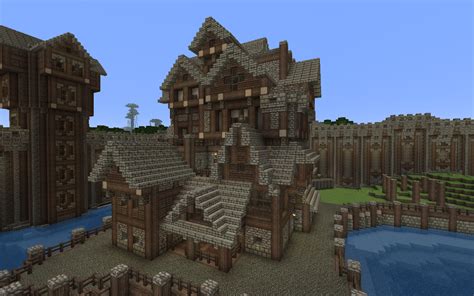 Tree houses can either by very rustic. Medieval house design : Minecraft