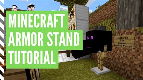 How To Make An Armor Stand In Minecraft Recipe And Commands