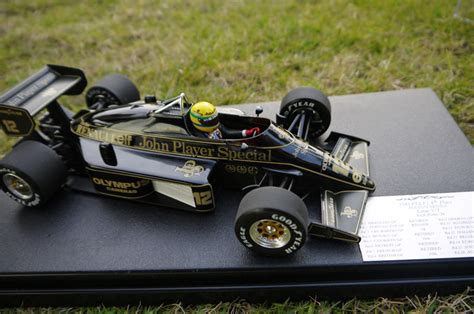 118 Minichamps 1985 F1 Jps Lotus 97t Ayrton Senna Mclaren Diecast