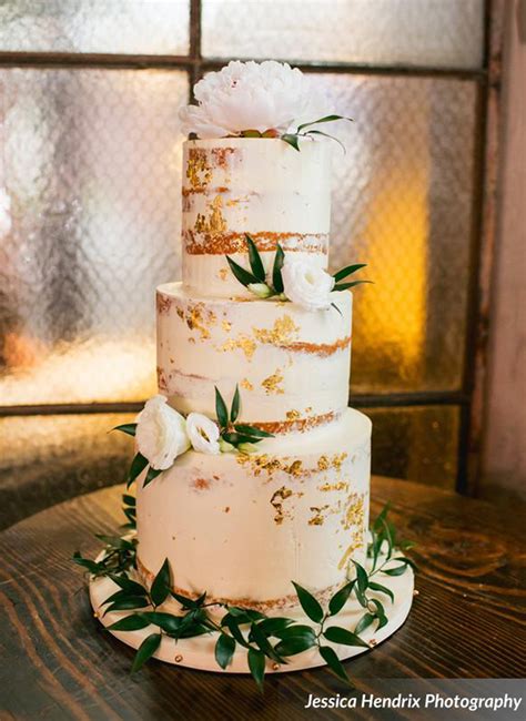 Semi Naked Wedding Cake Whipped Bakeshop Philadelphia