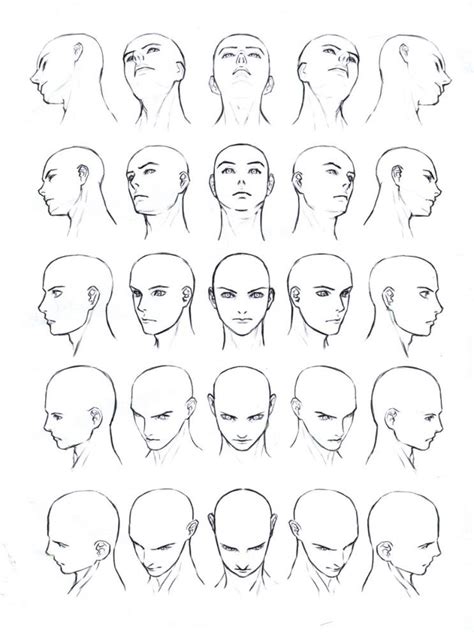 Anime Male Face Drawing Reference K Music