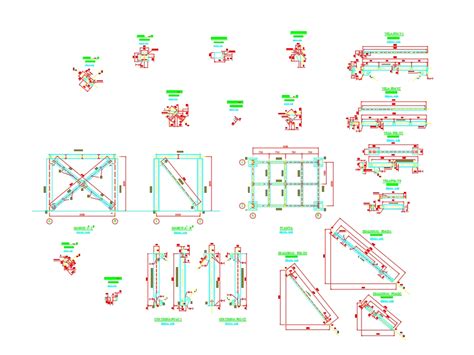 Support Structure In Autocad Cad Download 26585 Kb Bibliocad