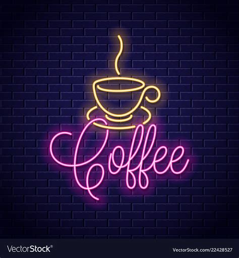 Coffee Neon Sign For Home Coffee 5 Cents Vintage Reproduction Led