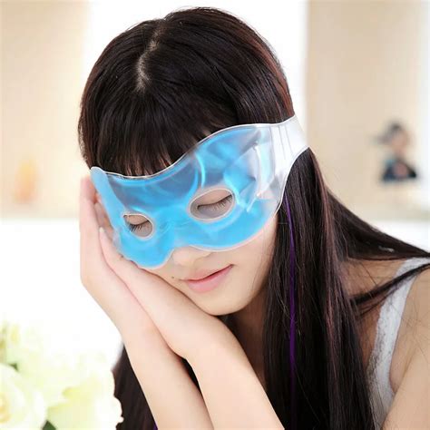 2017 Ice Eye Masks Anti Dark Eye Circles Hot Cold Gel Eye Mask Relieve