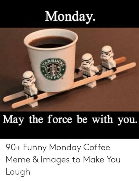 Monday Coffee Meme Funny Funny Png