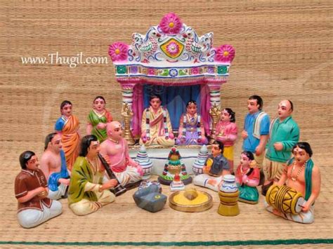Indian Wedding Gollu Set Golu Doll Bommai Marriage Navarathatri Buy