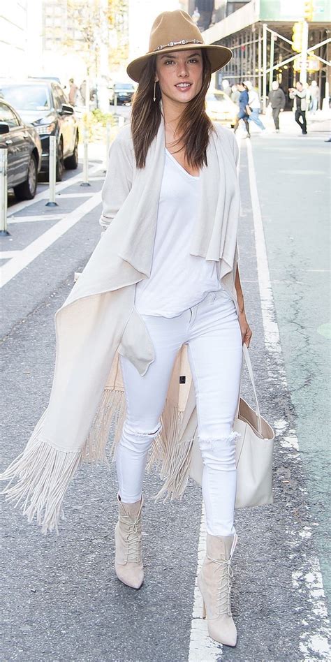 Colour Outfit Ideas 2020 White Winter Outfit Winter Clothing Street