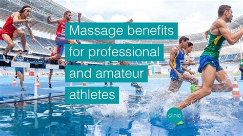 Massage Benefits For Professional And Amateur Athletes
