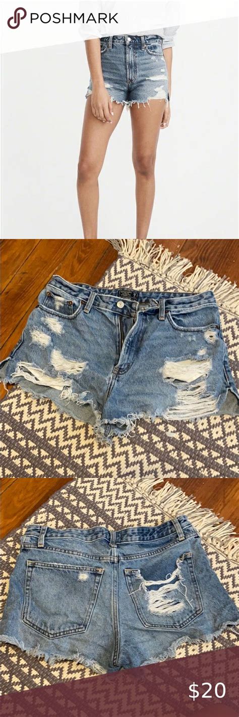 Abercrombie And Fitch Annie High Rise Short High Rise Shorts Abercrombie And Fitch Shorts