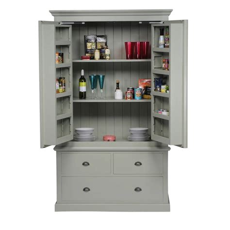 24 Beautiful And Functional Free Standing Kitchen Larder Units That