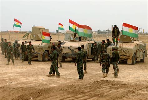 Iraq Paramilitaries Battle Kurds In Push Towards Turkish Border Oil Hub