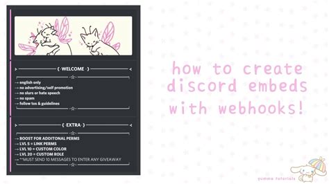 How To Create A Discord Embed With Webhooks Simple Easy YouTube
