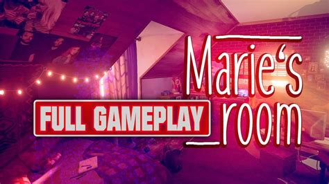 marie s room full gameplay no commentary youtube