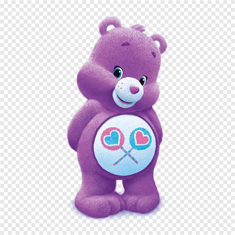 Purple Care Bear Clipart From The Ground