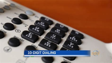 Local 10 Digit Dialing Takes Effect In Nl Ntv