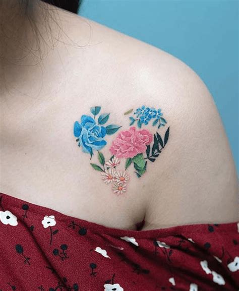 40 Pretty Cute Heart Tattoos For Women Beautiful Tattoos For Women